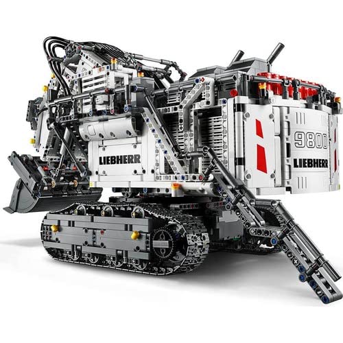 LEGO Technic Liebherr Bagger R9800 (42100) – Ferngesteuertes RC-Baufahrzeug mit Control+ App