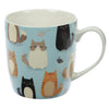 Puckator Feline Fine Spruch Katze Tasse aus Porzellan