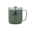 Stanley Classic Legendary Camp Mug Thermobecher 354 ml - Hält 1.5 Stunden Heiß - 3 Stunden Kalt - BPA-Frei - Spülmaschinenfest - Edelstahl
