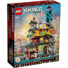 LEGO NINJAGO City Gardens (71741) – 5.685 Teile, Ninja-Haus mit 19 Minifiguren, Sammlerset für Fans
