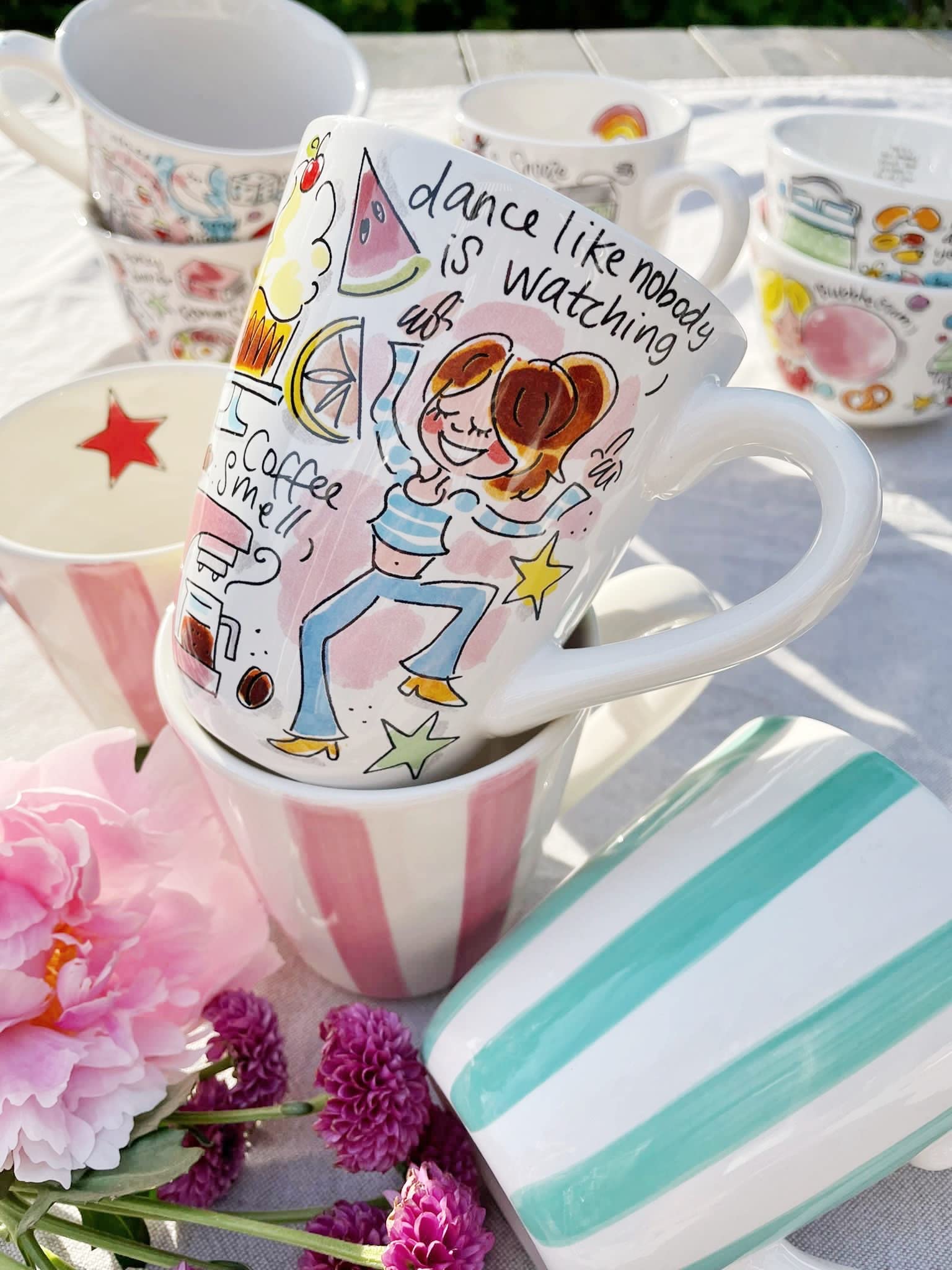 Blond Amsterdam, Happy - Tasse Rollerskate