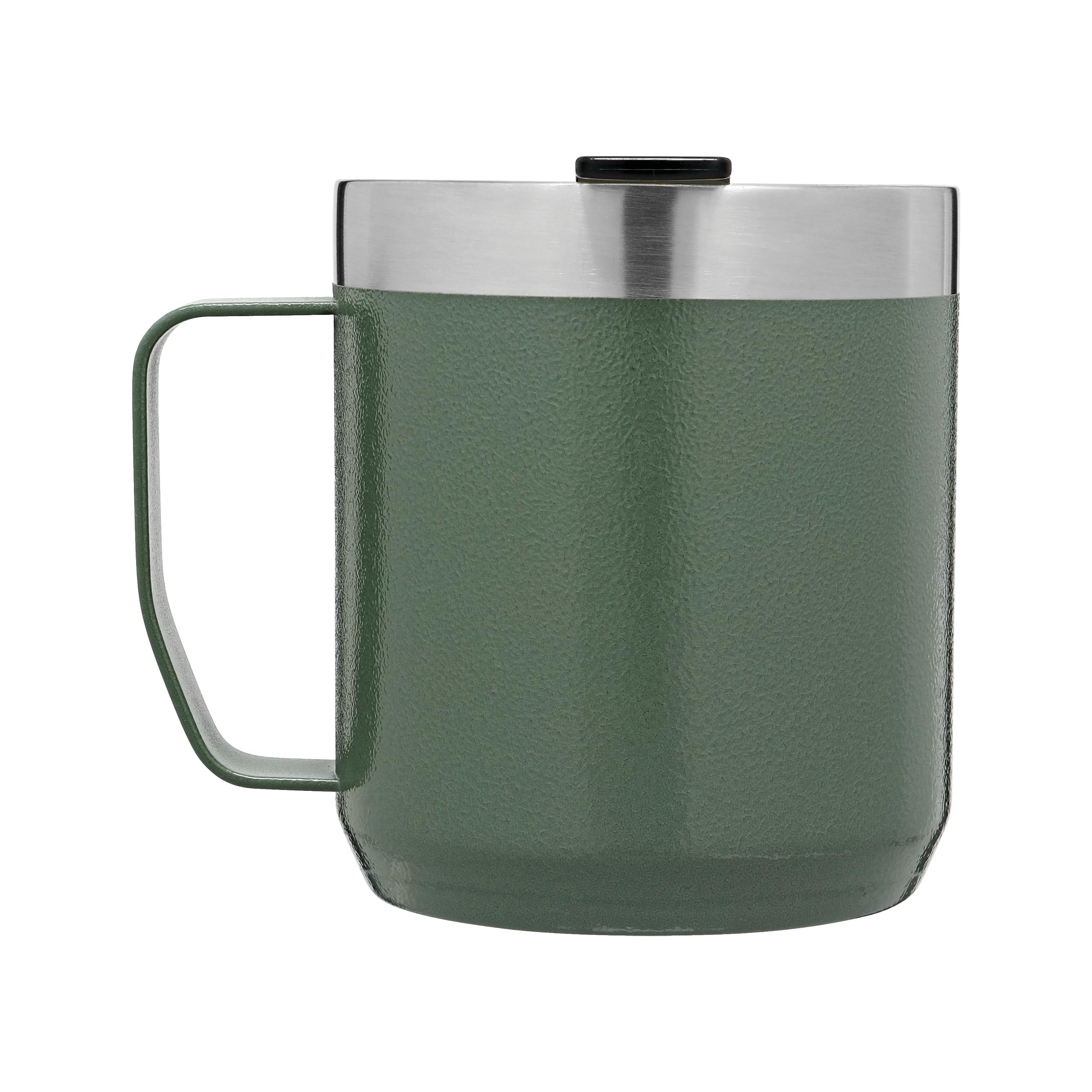 Stanley Classic Legendary Camp Mug Thermobecher 354 ml - Hält 1.5 Stunden Heiß - 3 Stunden Kalt - BPA-Frei - Spülmaschinenfest - Edelstahl