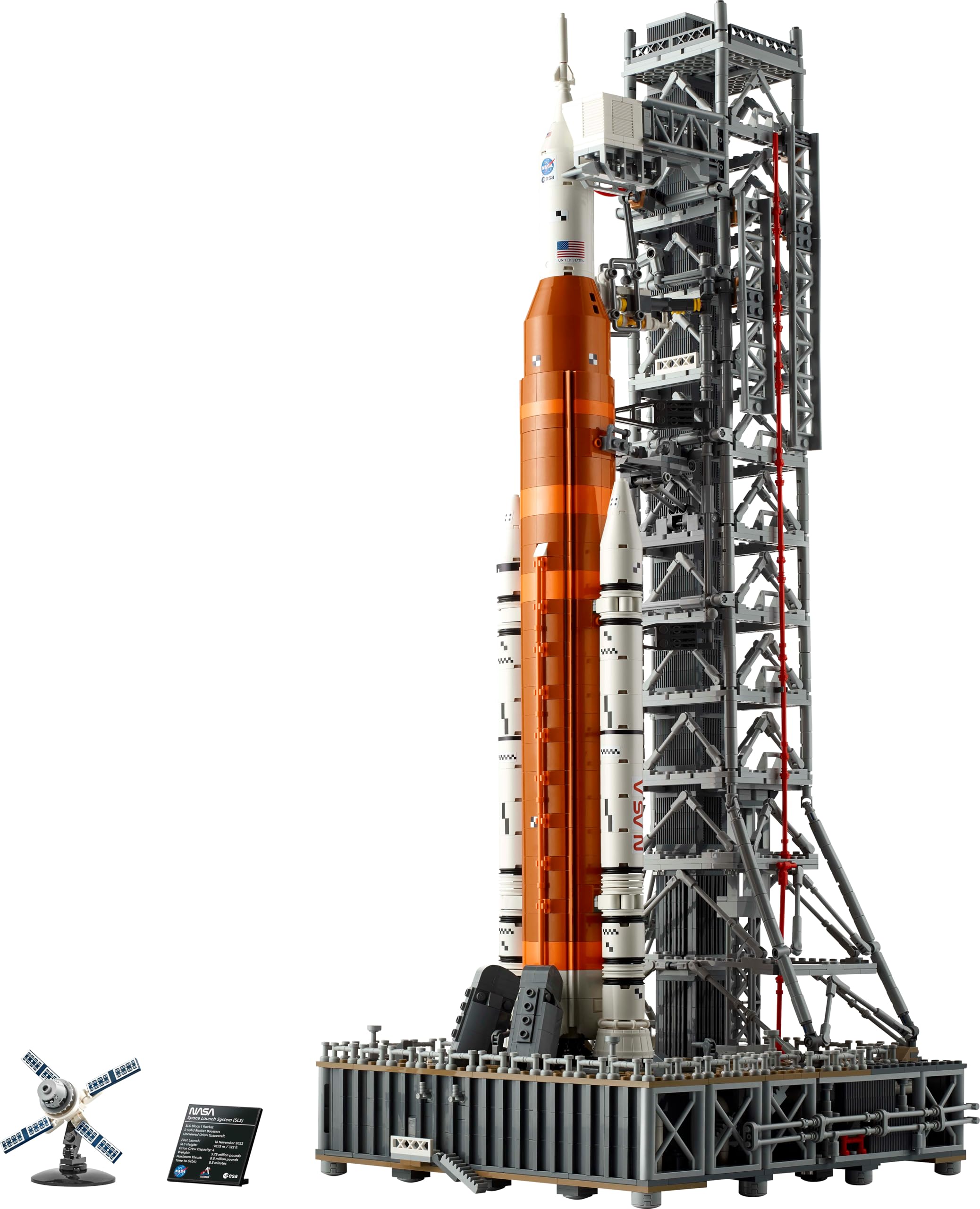 LEGO Icons NASA Artemis Startrampe (10341) – Bauset für Erwachsene mit Orion-Raumkapsel, Display-Modell & Sammlerstück