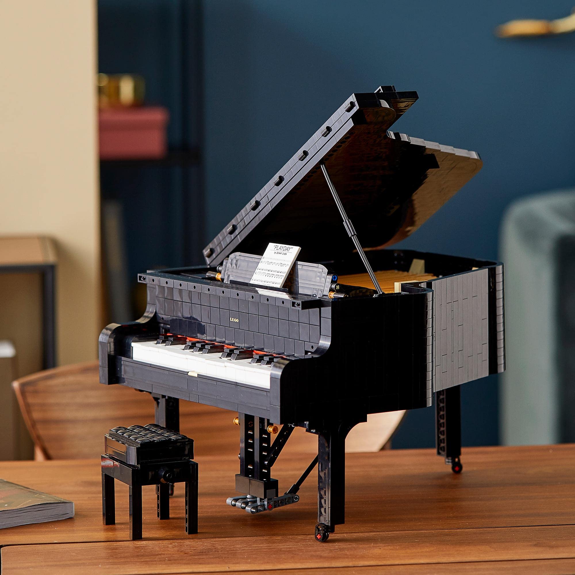 LEGO Ideas Konzertflügel (21323) – 3.662 Teile, detailreiches Modell für Musiker, Pianisten & Sammler