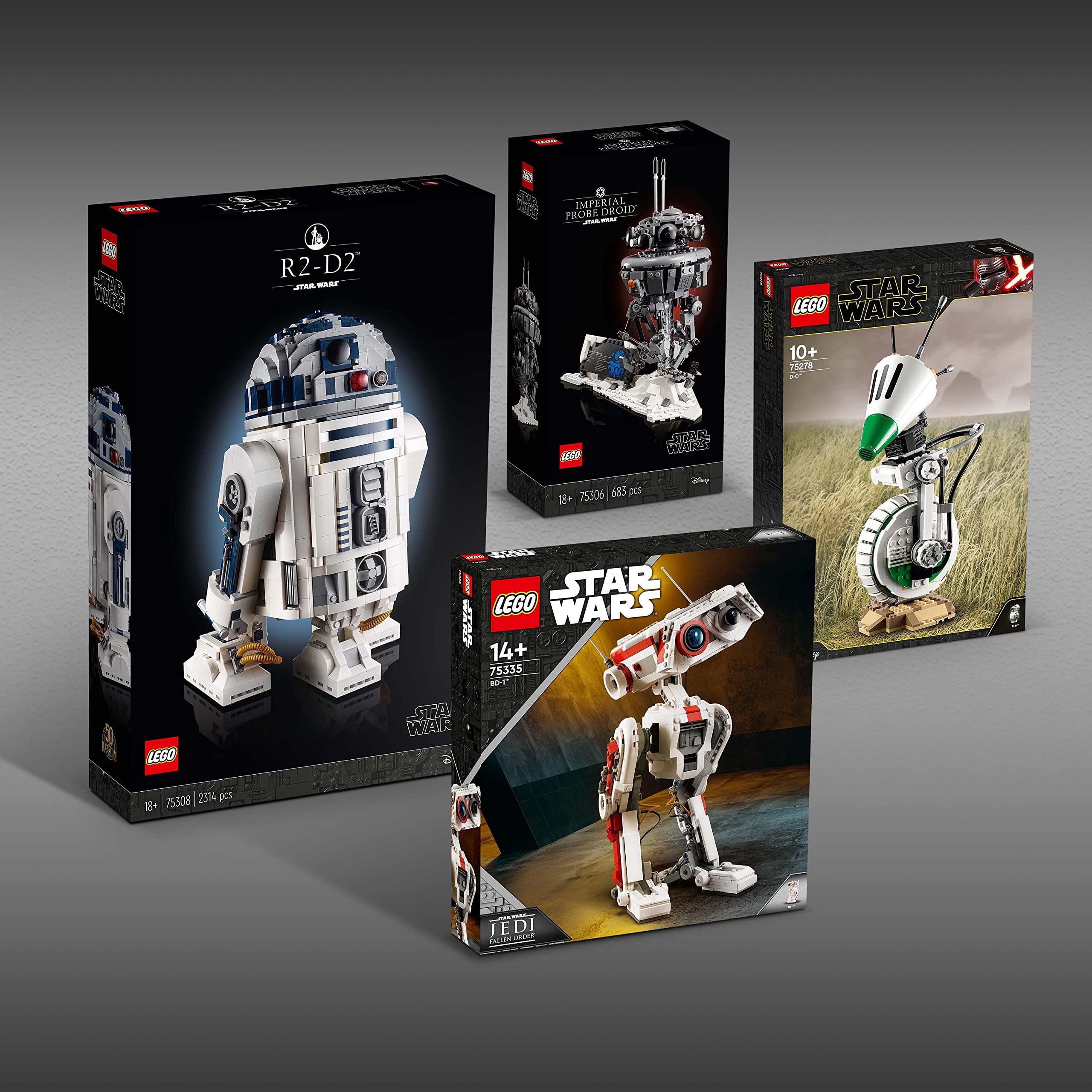 LEGO Star Wars BD-1 (75335) – Bewegliche Droidenfigur aus Jedi: Survivor, Modell- & Deko-Set