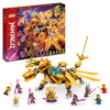 LEGO 71774 NINJAGO Lloyds Ultragolddrache (mit 9 Minifiguren inkl. Lloyd, Kai & Zane, Drachen-Spielzeug ab 9 Jahren)
